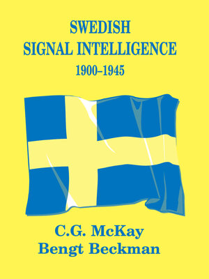 cover image of Swedish Signal Intelligence 1900-1945
